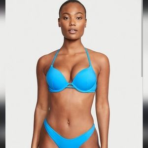 EUC Victorias Booster Bikini Top Padded 32B